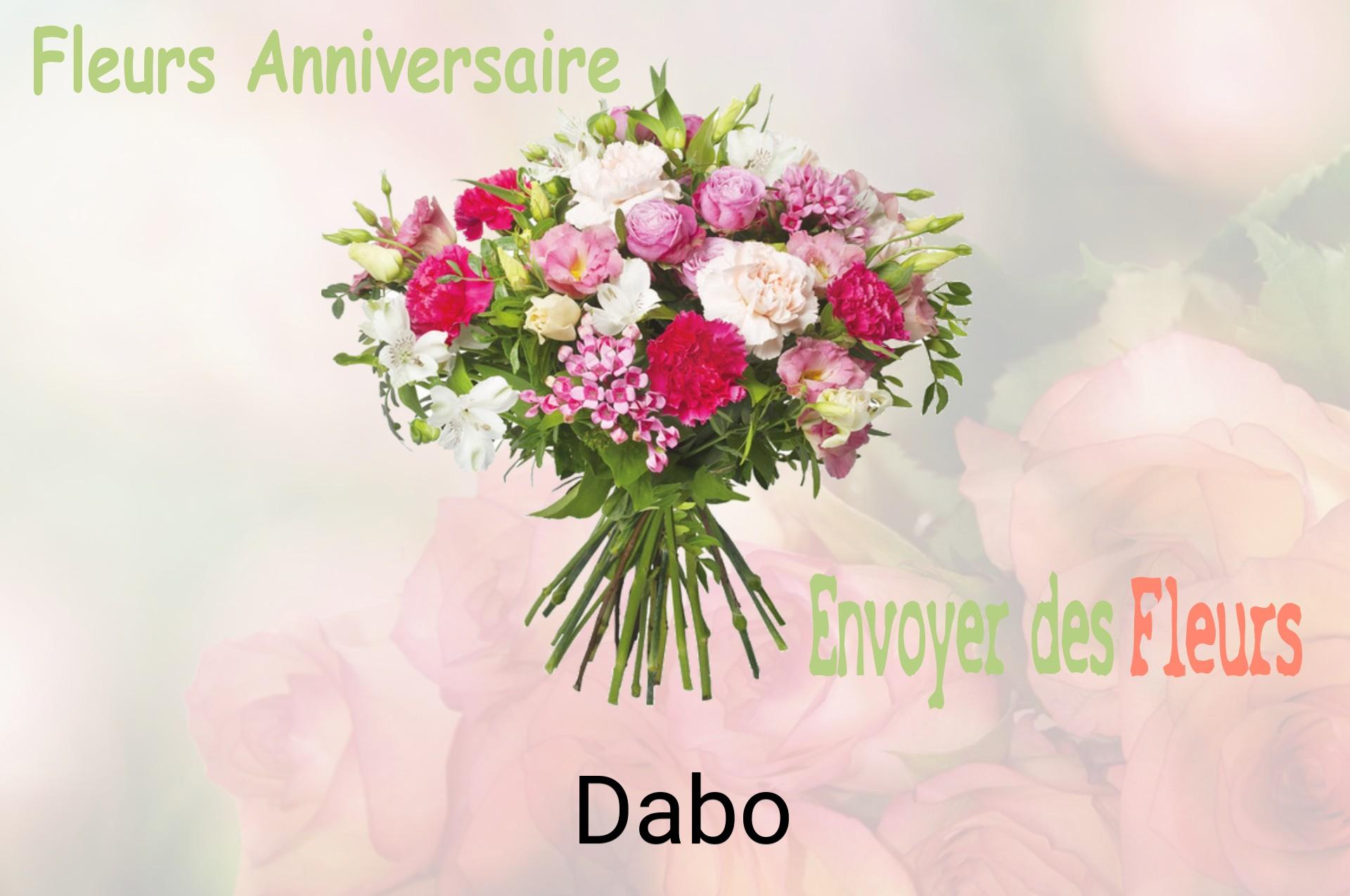 Bouquet de fleurs d’anniversaire livré à Dabo